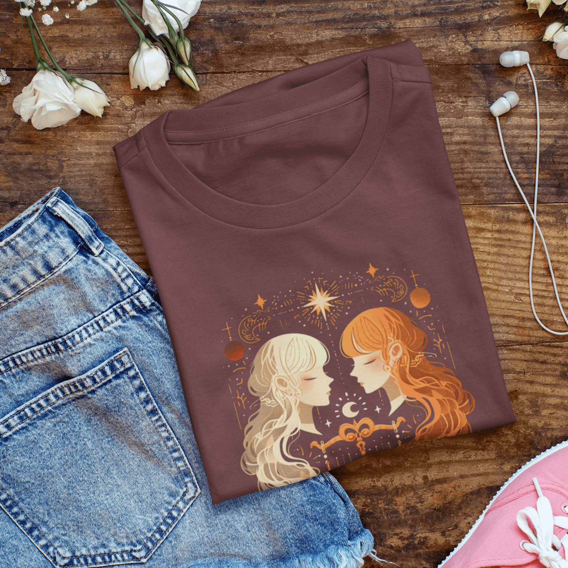 T-Shirt Gemini Celestial Harmony Gemini T-Shirt