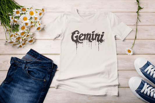T-Shirt Gemini Ink Drop TShirt