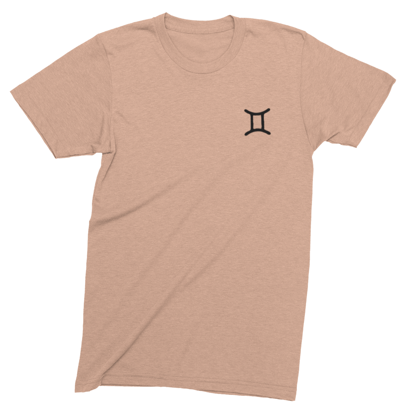 T-Shirt Gemini Twin Glyph T-Shirt: Dynamic Style for the Social Butterfly