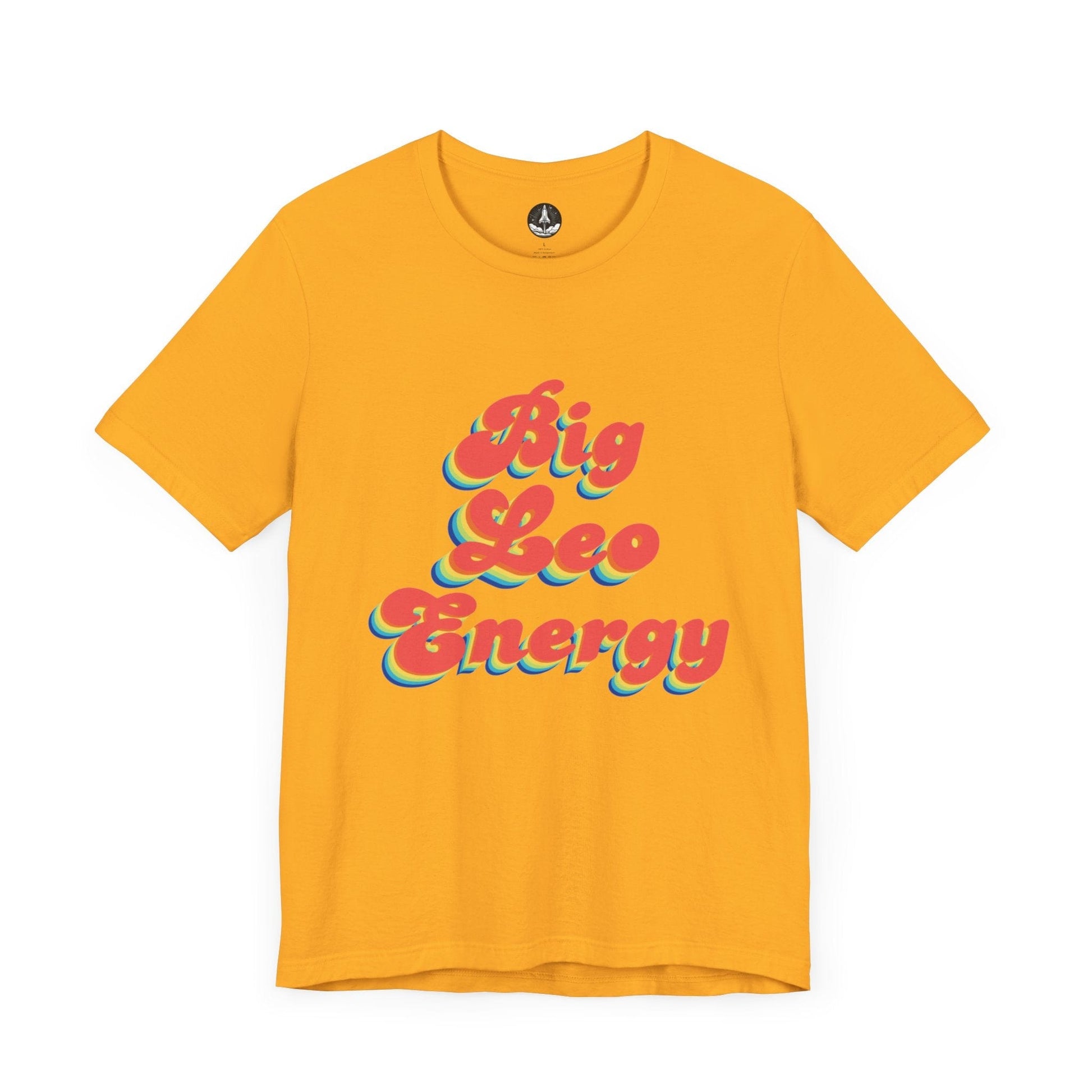 T-Shirt Gold / S Big Leo Energy T-Shirt