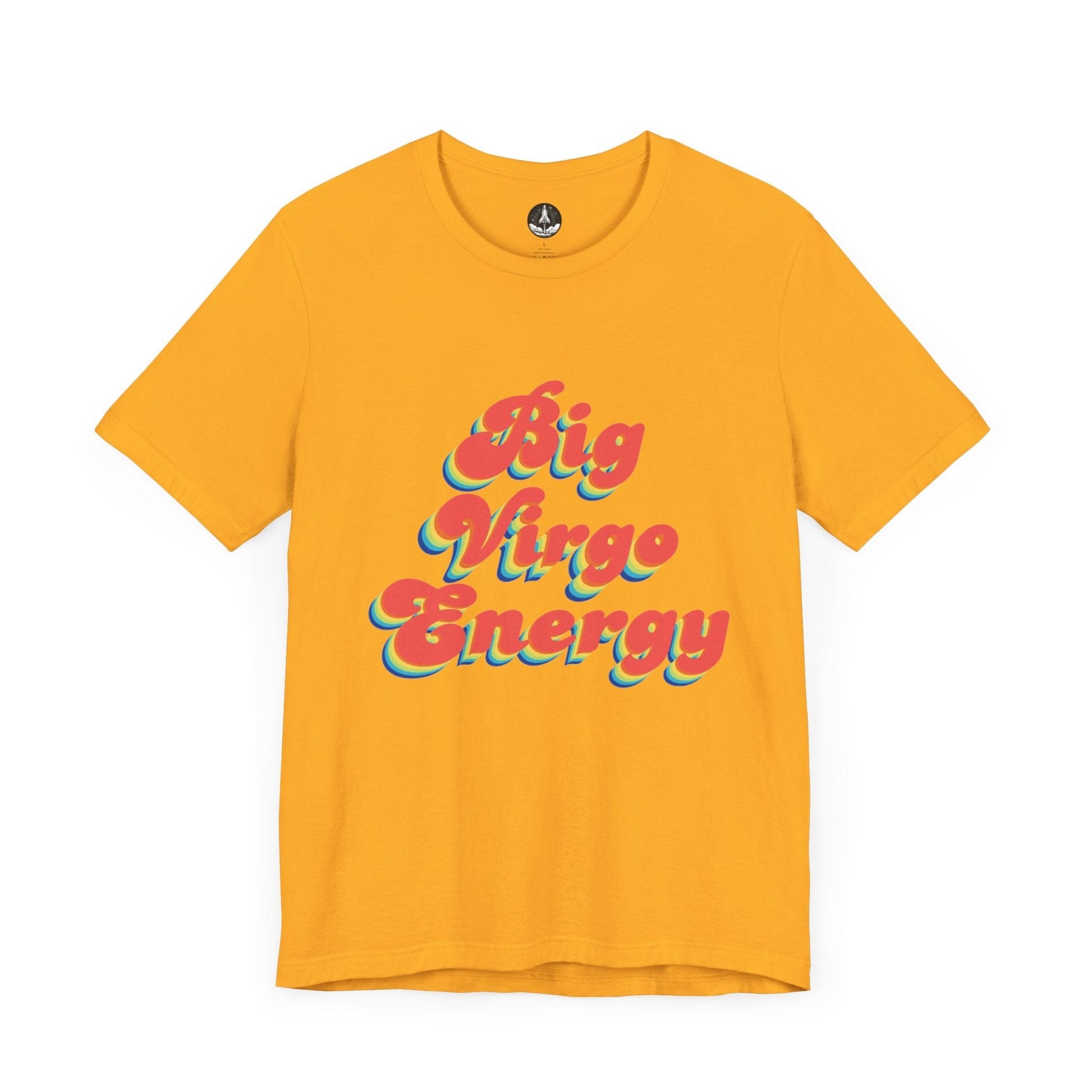 T-Shirt Gold / S Big Virgo Energy T-Shirt
