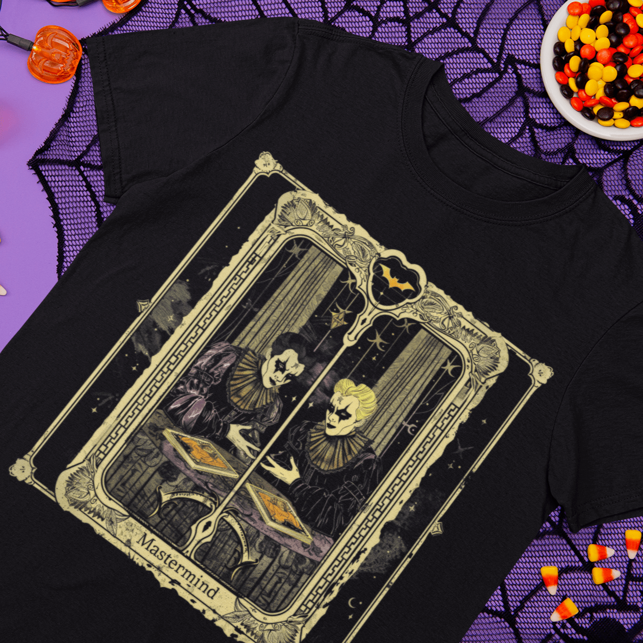 T-Shirt Gothic Gemini Mastermind T-Shirt - Halloween Limited Edition