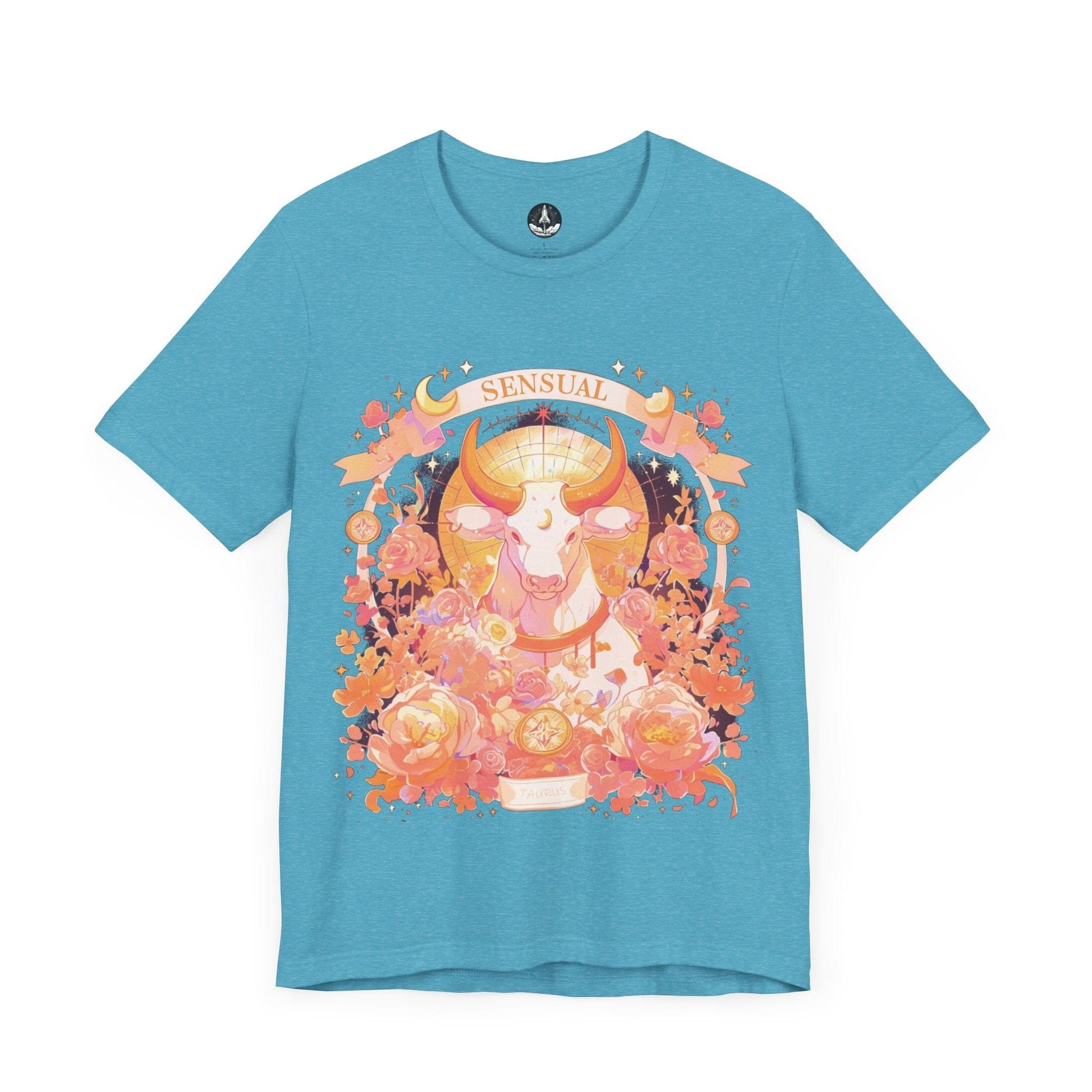 T-Shirt Heather Aqua / S Taurus Sensuality: Venus Astrology Edition T-Shirt