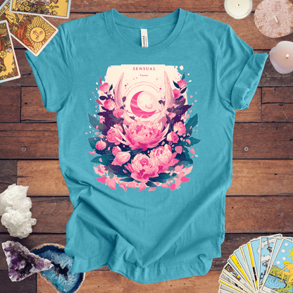 T-Shirt Heather Aqua / S Venus in Taurus: Sensual Astrology T-Shirt