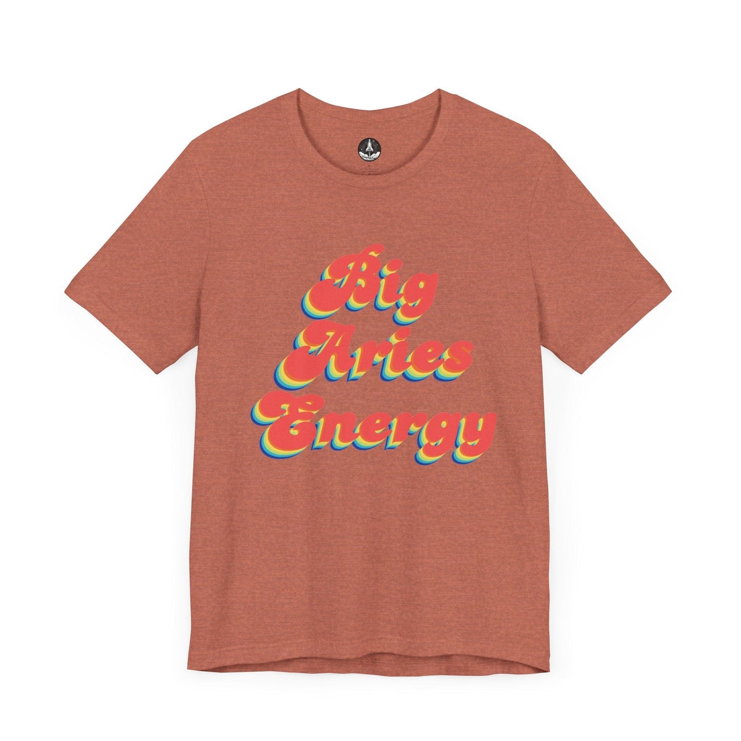 T-Shirt Heather Clay / S Big Aries Energy T-Shirt