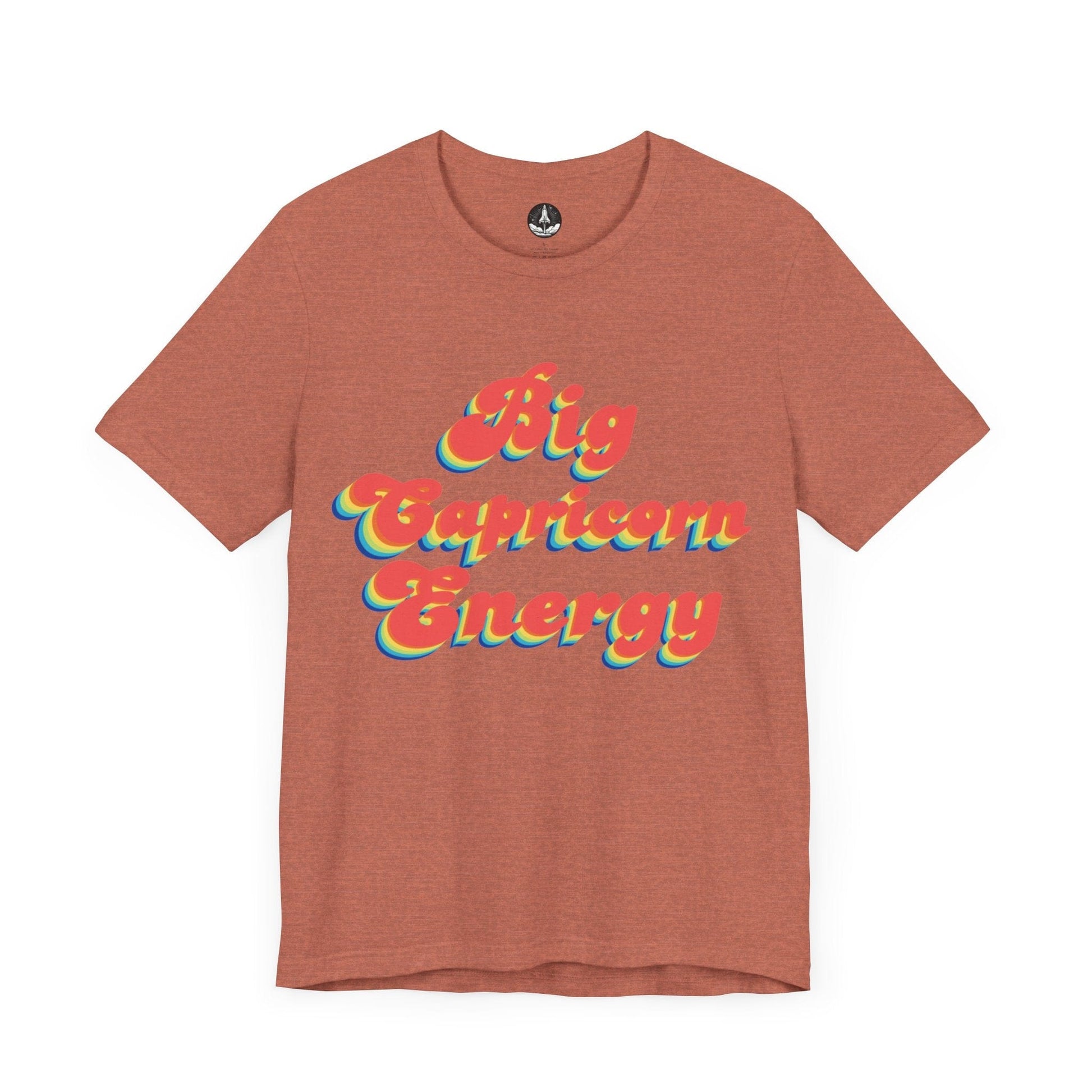 T-Shirt Heather Clay / S Big Capricorn Energy T-Shirt