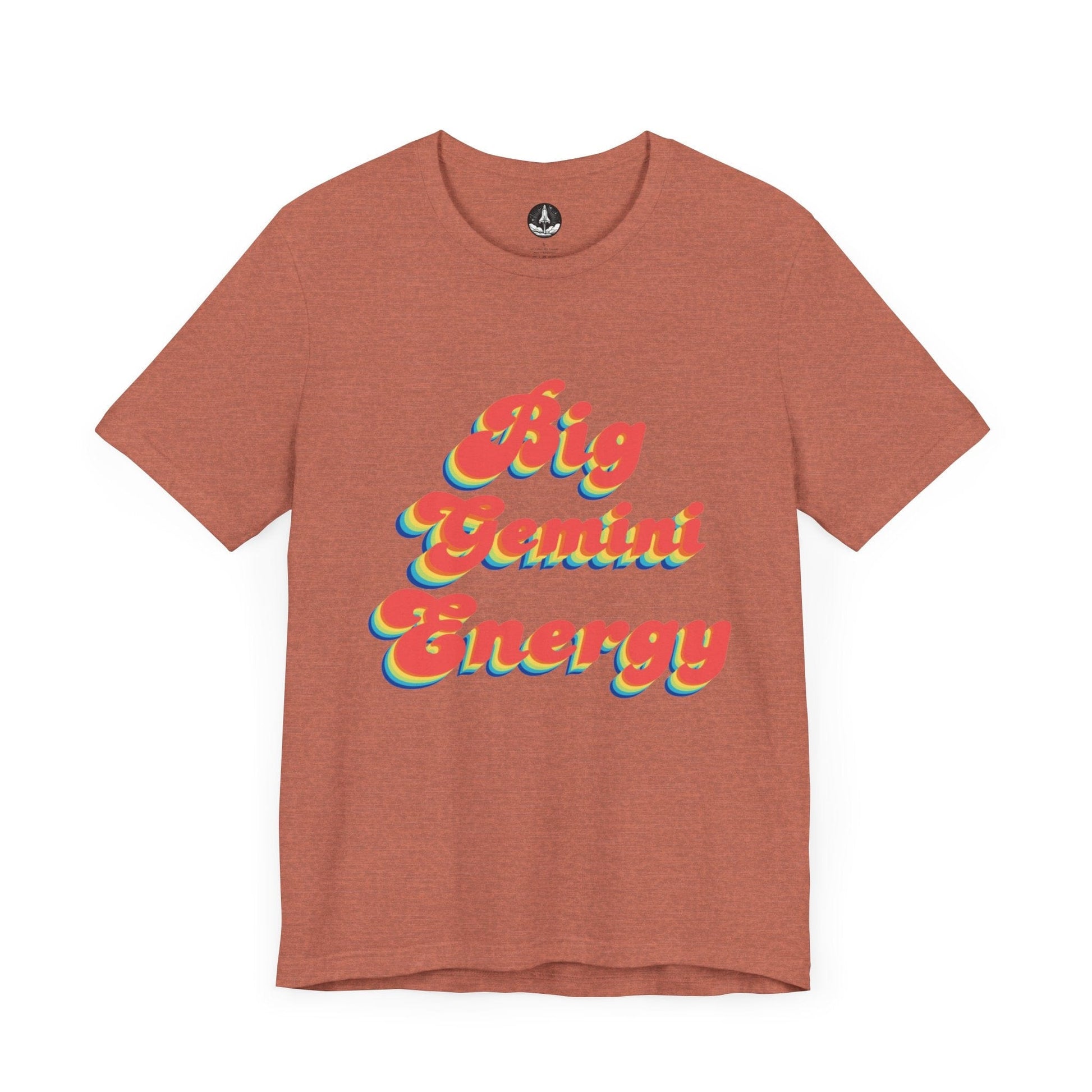 T-Shirt Heather Clay / S Big Gemini Energy TShirt