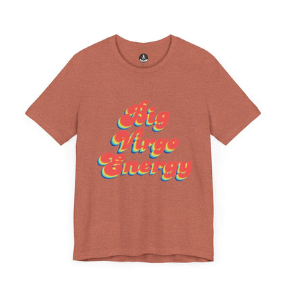 T-Shirt Heather Clay / S Big Virgo Energy T-Shirt