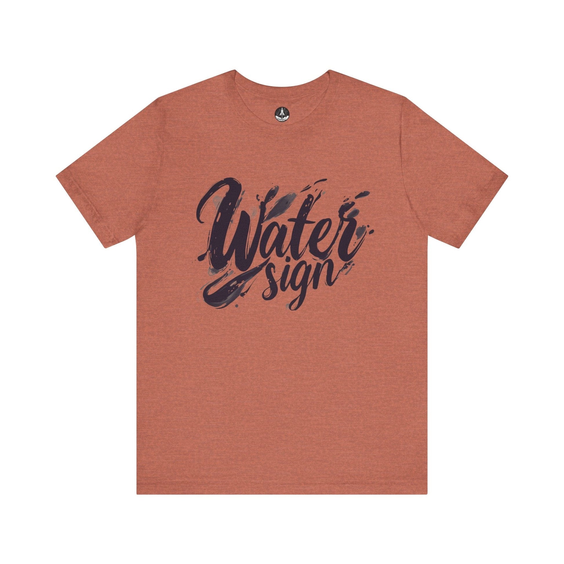 T-Shirt Heather Clay / S Fluid Essence Cancer TShirt: Depths of Emotion