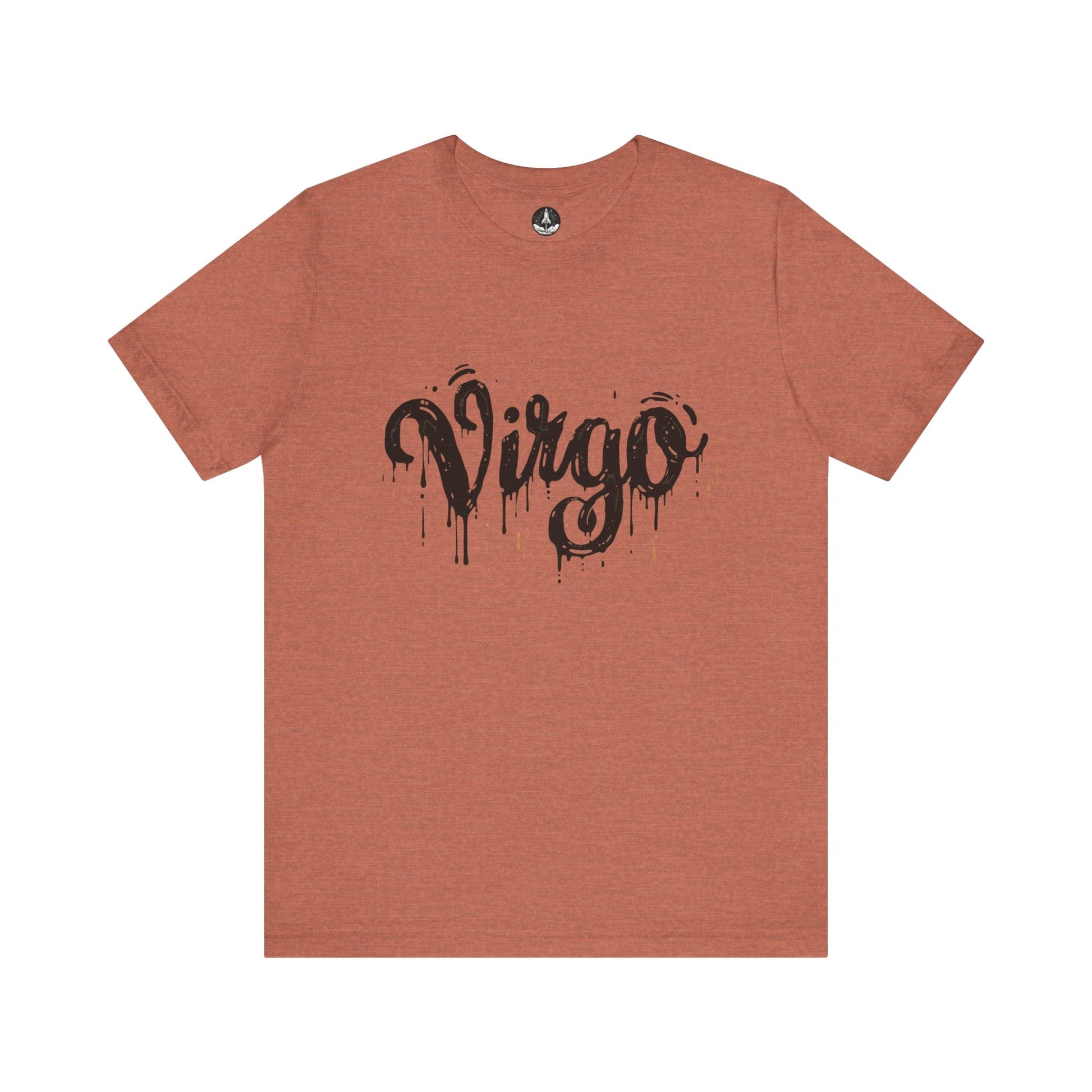 T-Shirt Heather Clay / S Inkwell Virtue Virgo TShirt: Melding Precision with Art