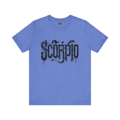 T-Shirt Heather Columbia Blue / S Shadow Strike Scorpio TShirt: Enigmatic Power
