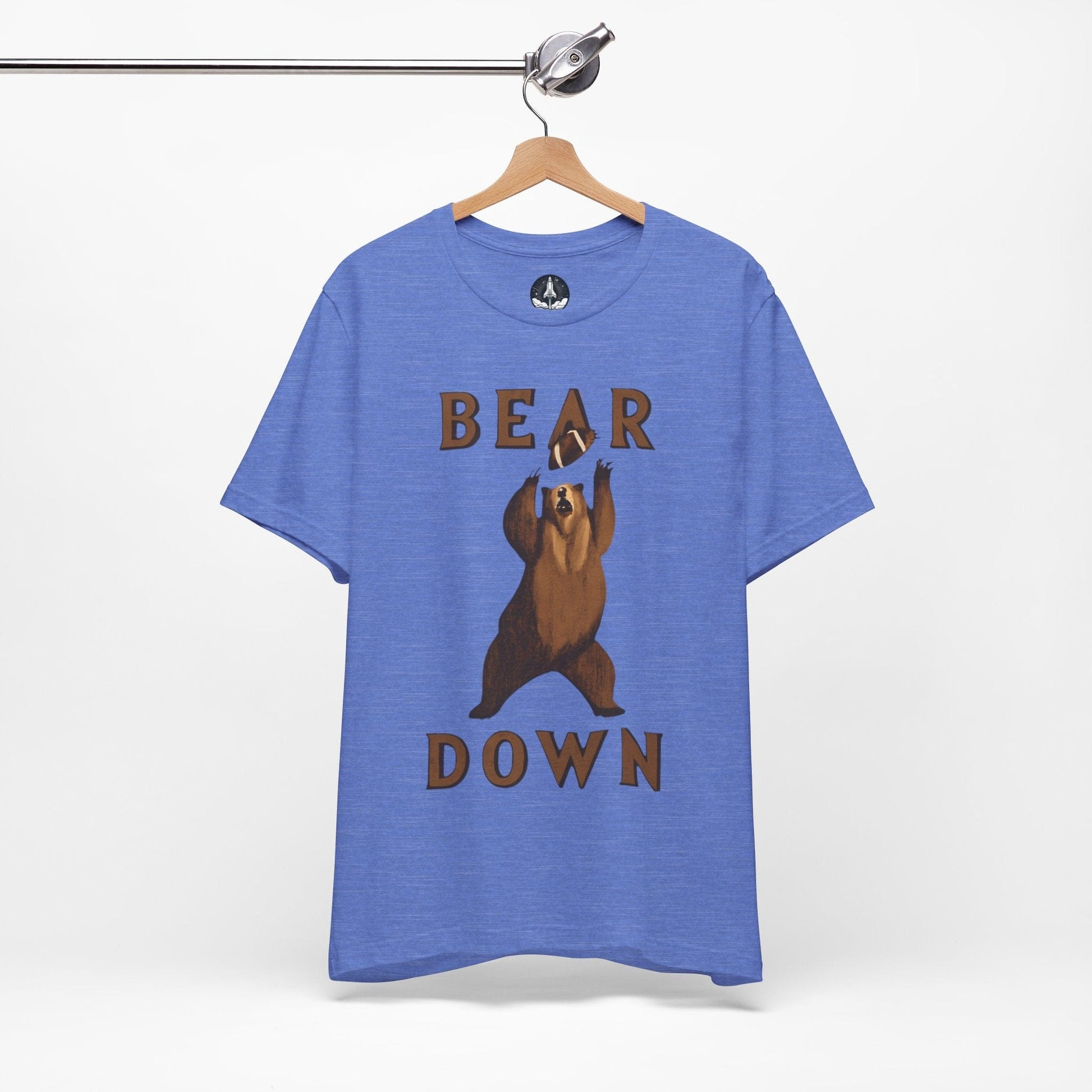 T-Shirt Heather Columbia Blue / S Vintage Bear Down T-Shirt