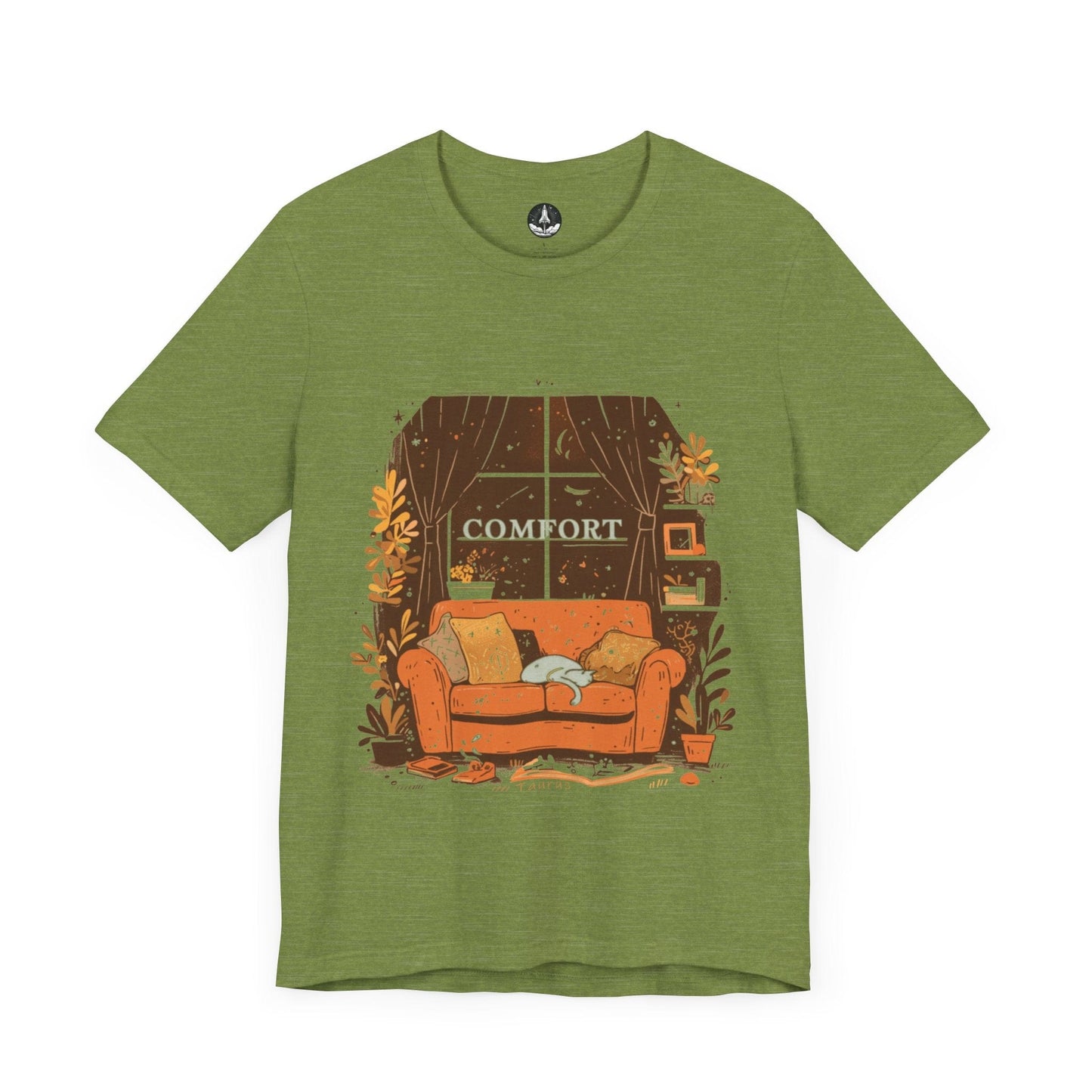 T-Shirt Heather Green / S Astrological Comfort: Taurus the Seeker T-Shirt