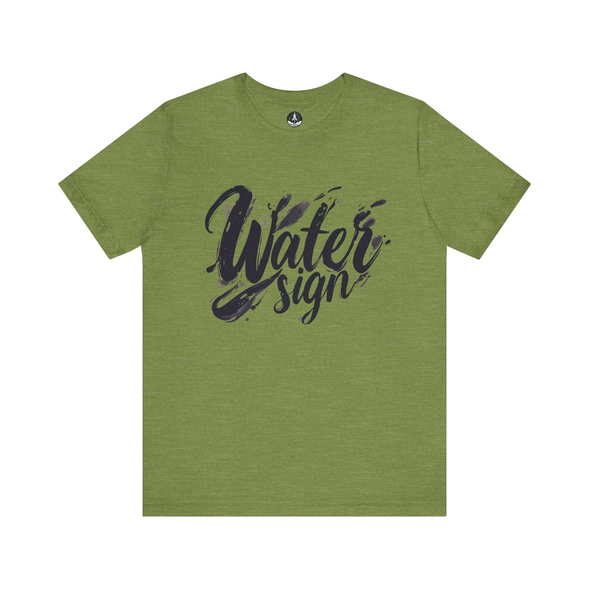 T-Shirt Heather Green / S Fluid Essence Cancer TShirt: Depths of Emotion