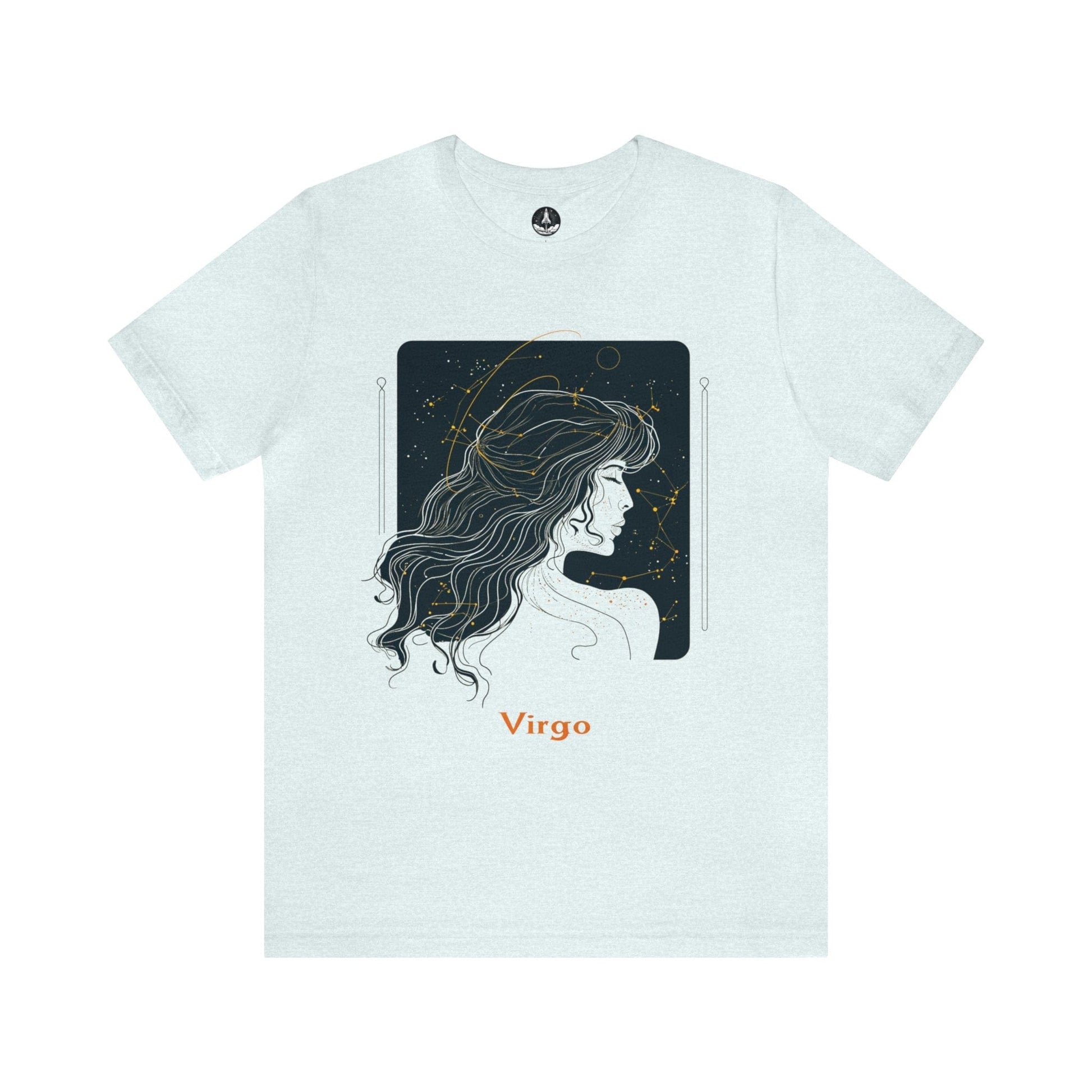 T-Shirt Heather Ice Blue / S Virgo Earth Whisper T-Shirt