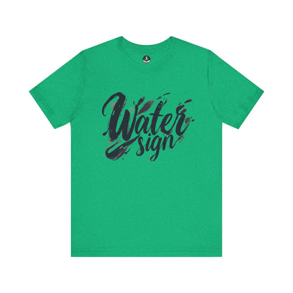 T-Shirt Heather Kelly / S Fluid Essence Cancer TShirt: Depths of Emotion