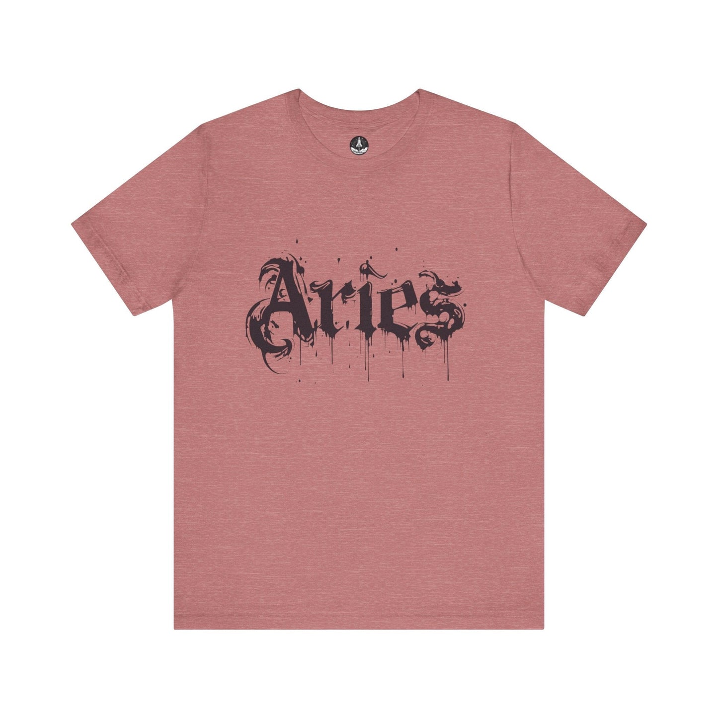 T-Shirt Heather Mauve / S Astro Splash Aries TShirt - Zodiac Meets Street Art