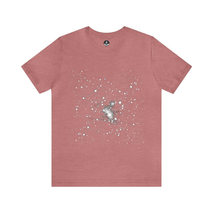 T-Shirt Heather Mauve / S Cosmic Lines T-Shirt