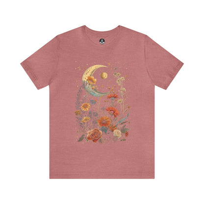 T-Shirt Heather Mauve / S Eclipse Garden T-Shirt