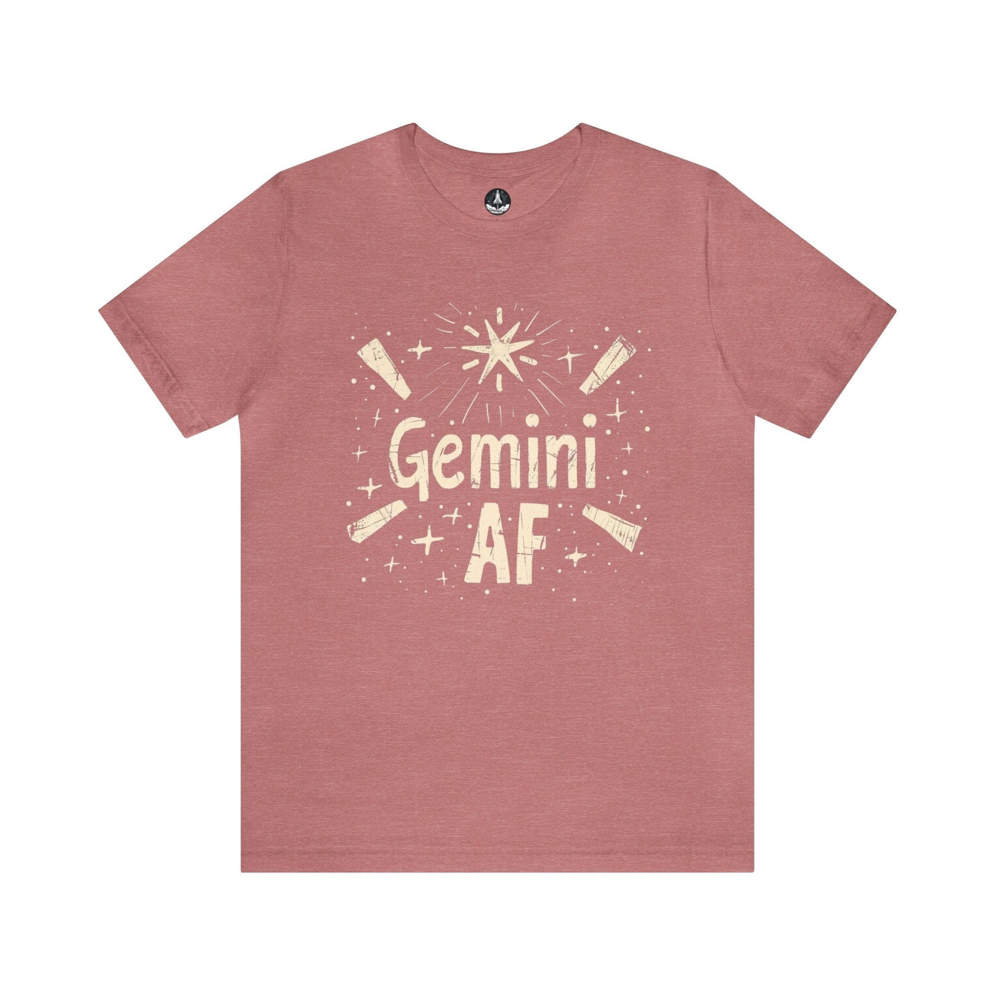 T-Shirt Heather Mauve / S Gemini AF T-Shirt