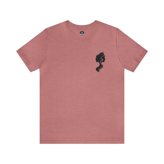 T-Shirt Heather Mauve / S Gemini Glide: Zodiac T-Shirt