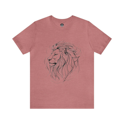 T-Shirt Heather Mauve / S Leo Lions T-Shirt