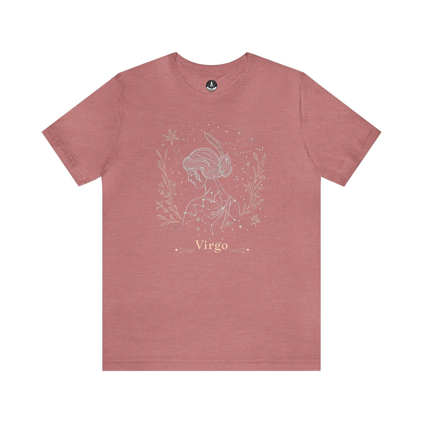 T-Shirt Heather Mauve / S Mercurial Harvest Virgo T-Shirt