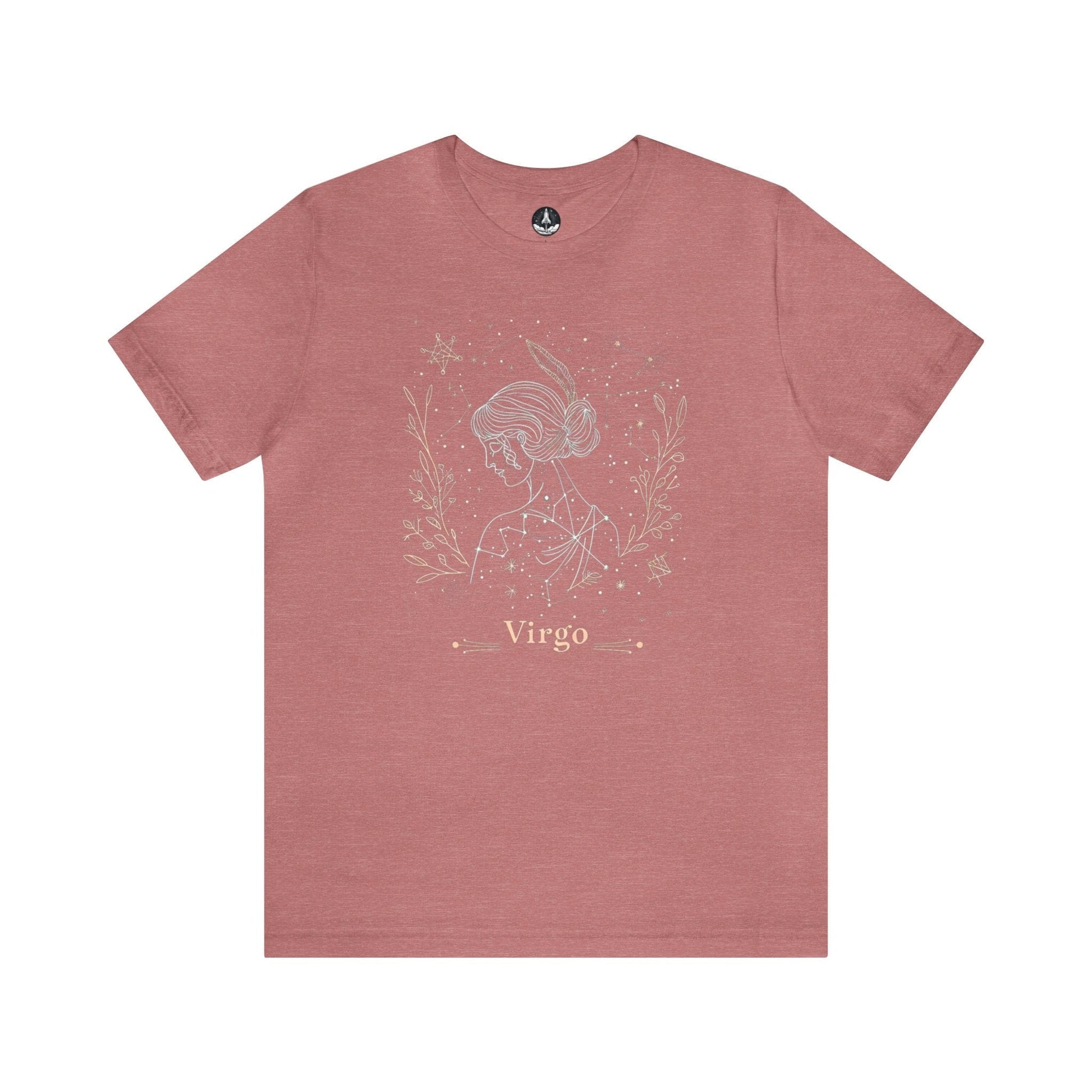 T-Shirt Heather Mauve / S Mercurial Harvest Virgo T-Shirt