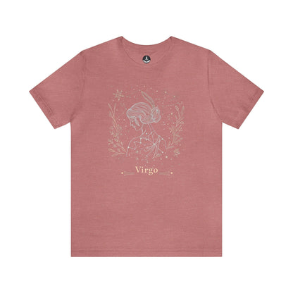 T-Shirt Heather Mauve / S Mercurial Harvest Virgo T-Shirt