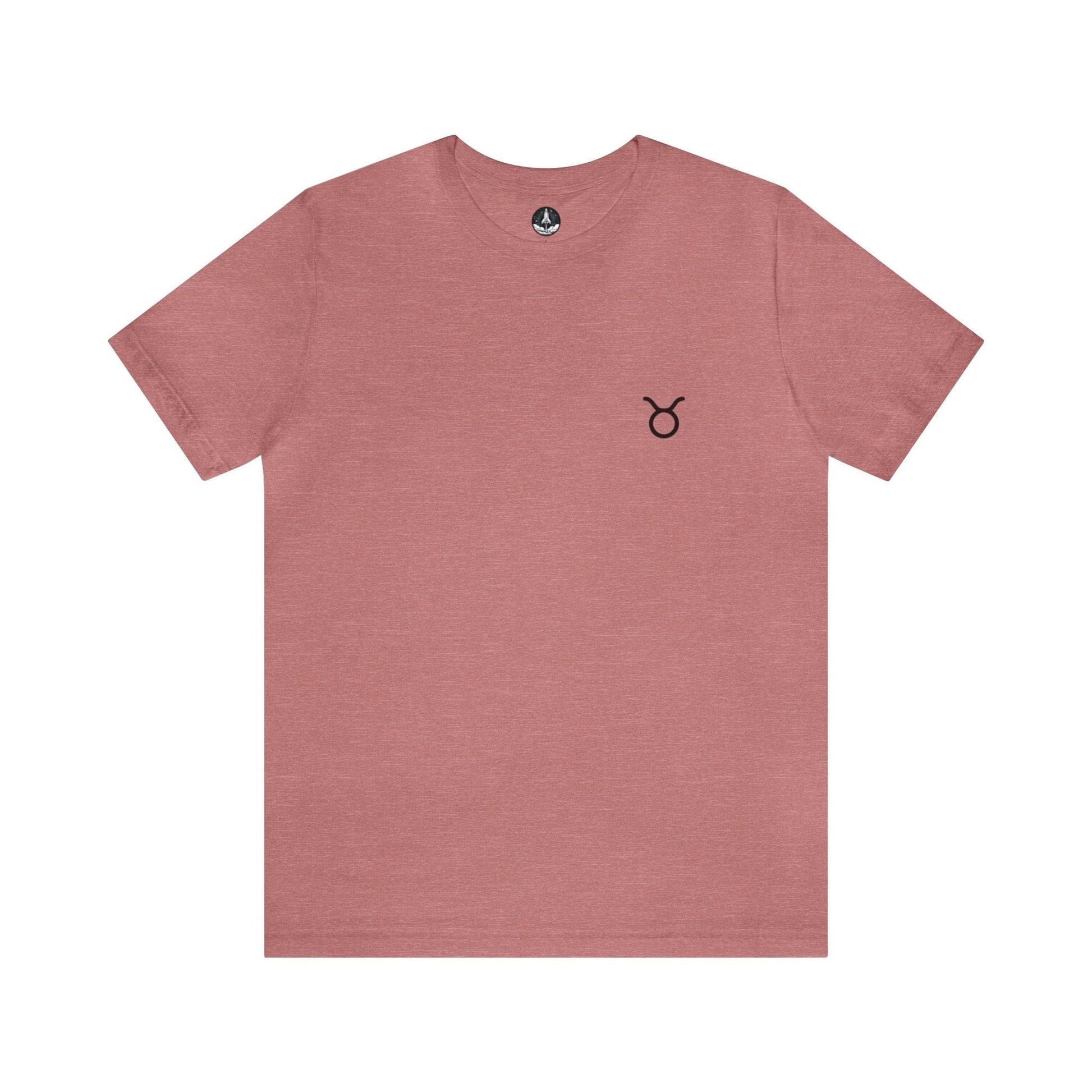 T-Shirt Heather Mauve / S Taurus Zodiac Essence T-Shirt: Sophistication Meets Comfort for the Grounded Soul