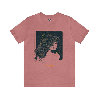 T-Shirt Heather Mauve / S Virgo Earth Whisper T-Shirt