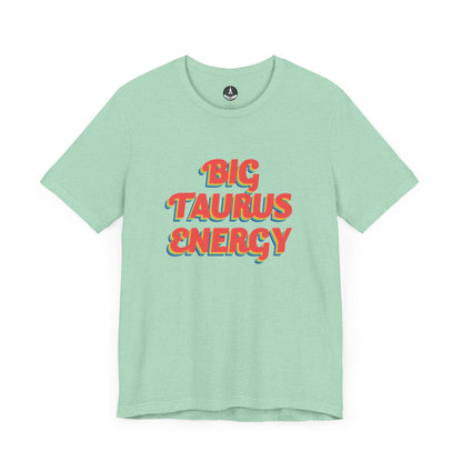 T-Shirt Heather Mint / S Big Taurus Energy T-Shirt