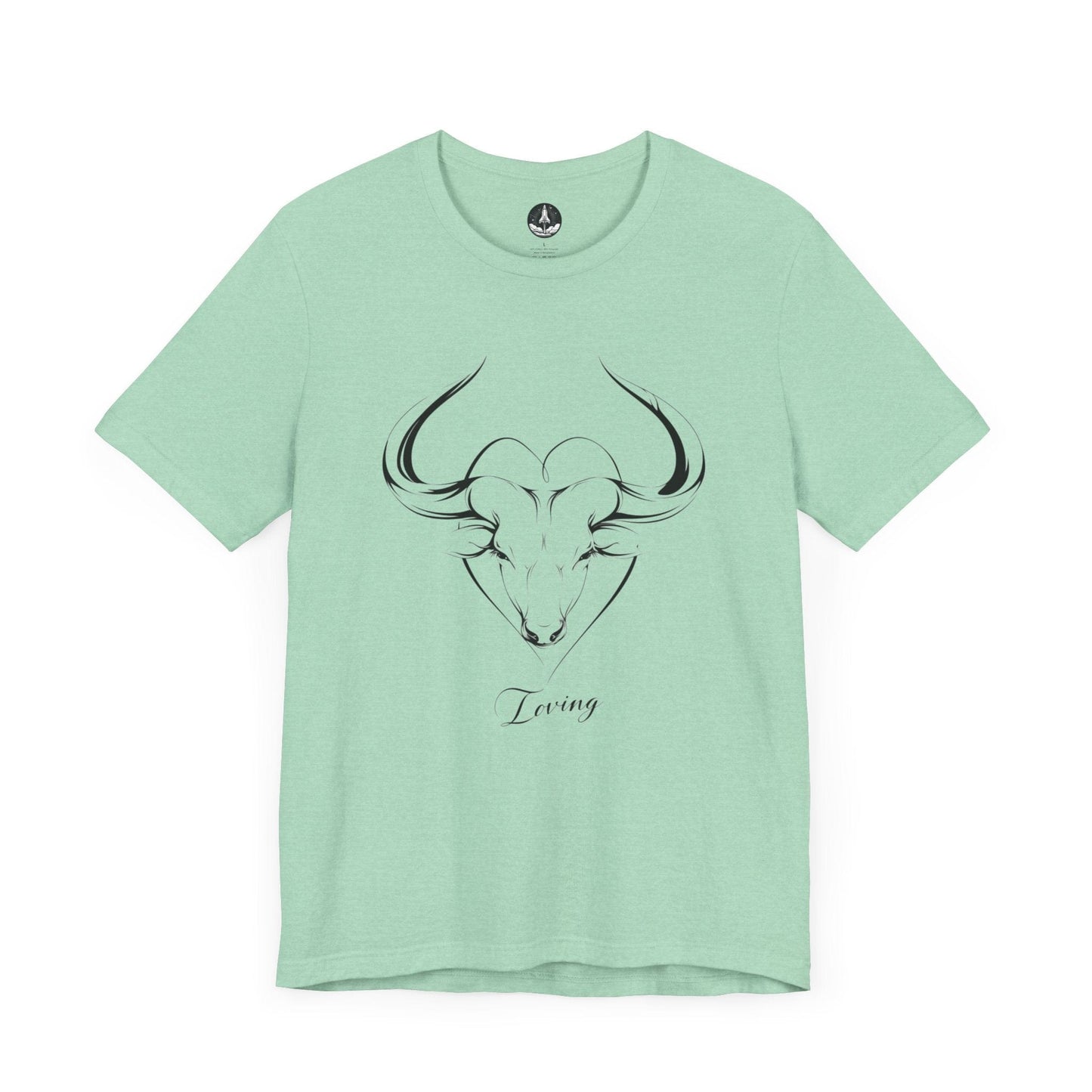 T-Shirt Heather Mint / S Embrace of Love: Taurus Connection T-Shirt