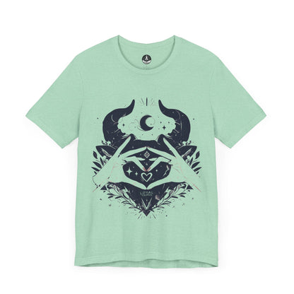 T-Shirt Heather Mint / S Loyal Taurus: Companion Astrology T-Shirt