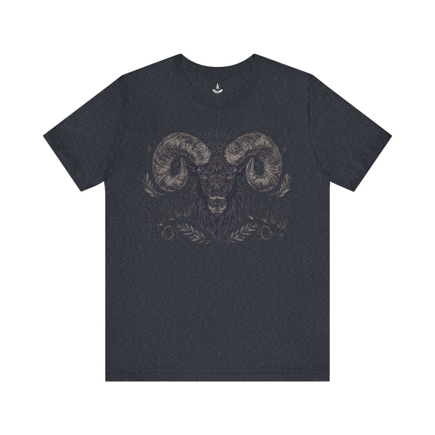 T-Shirt Heather Navy / S Aries Astrology Unisex TShirt: An Ode to the Maverick