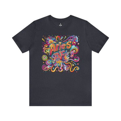 T-Shirt Heather Navy / S Aries Trippy AF T-Shirt