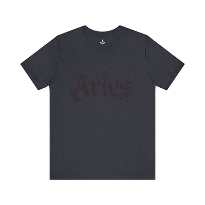 T-Shirt Heather Navy / S Astro Splash Aries TShirt - Zodiac Meets Street Art