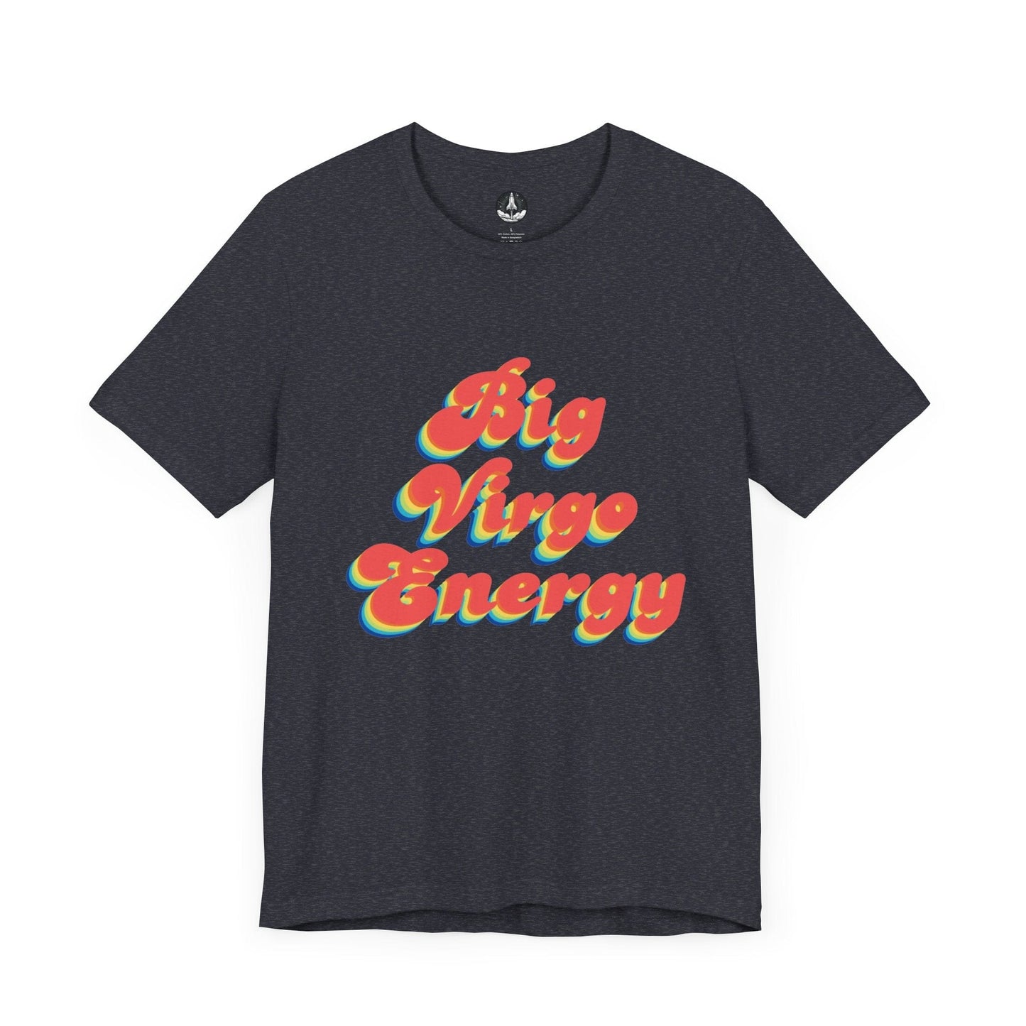 T-Shirt Heather Navy / S Big Virgo Energy T-Shirt