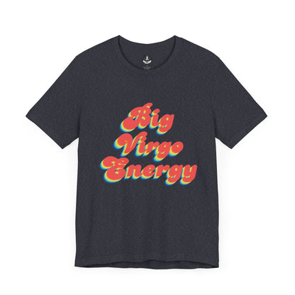 T-Shirt Heather Navy / S Big Virgo Energy T-Shirt