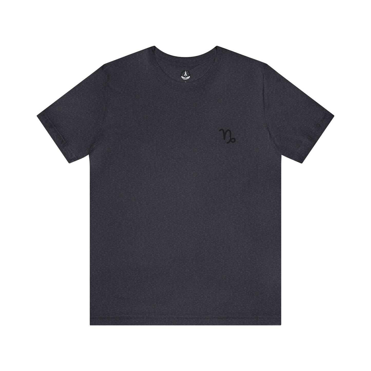 T-Shirt Heather Navy / S Capricorn Mountain Glyph T-Shirt: Peak Style for the Determined Climber