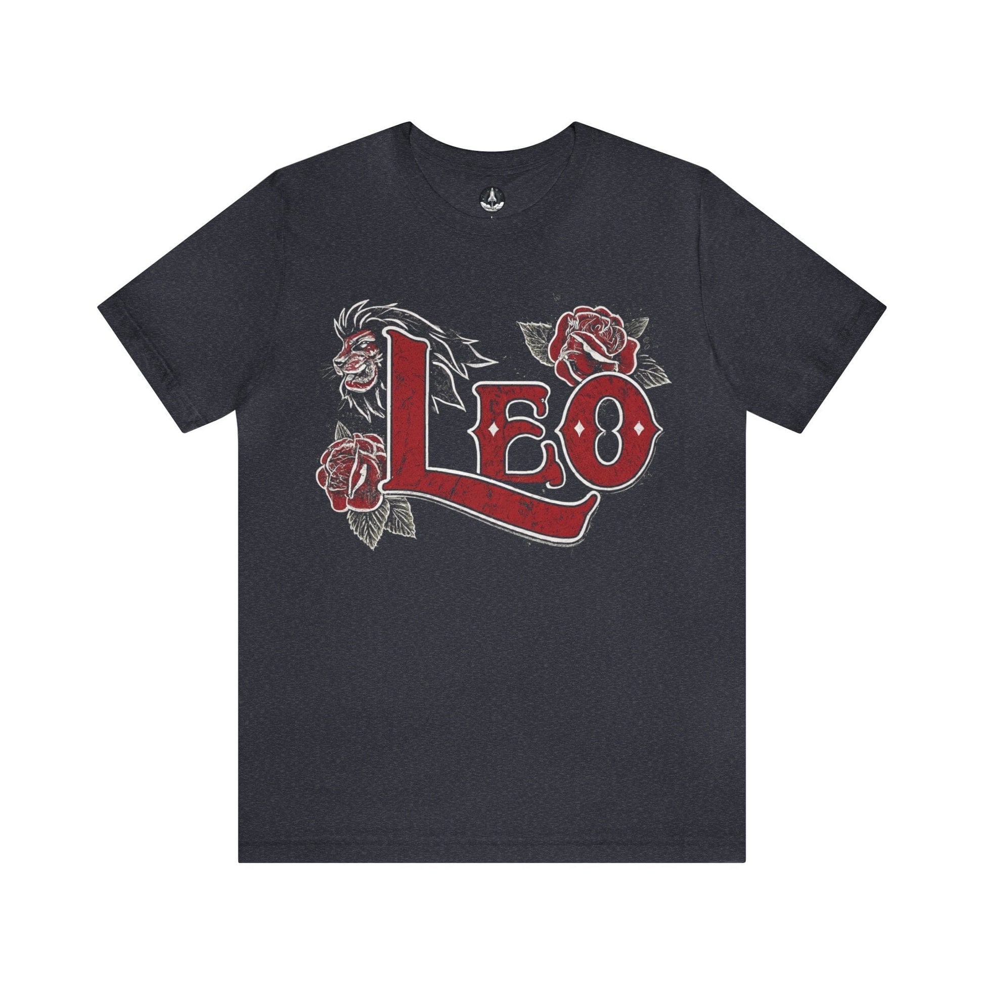 T-Shirt Heather Navy / S Classic Rockabilly Leo T-Shirt