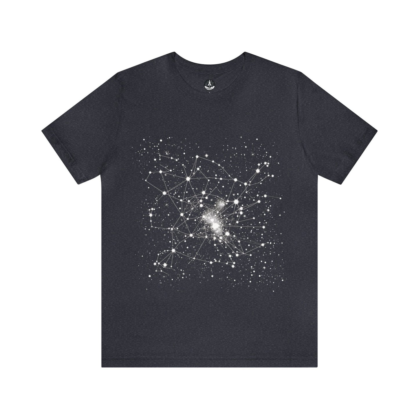 T-Shirt Heather Navy / S Cosmic Lines T-Shirt