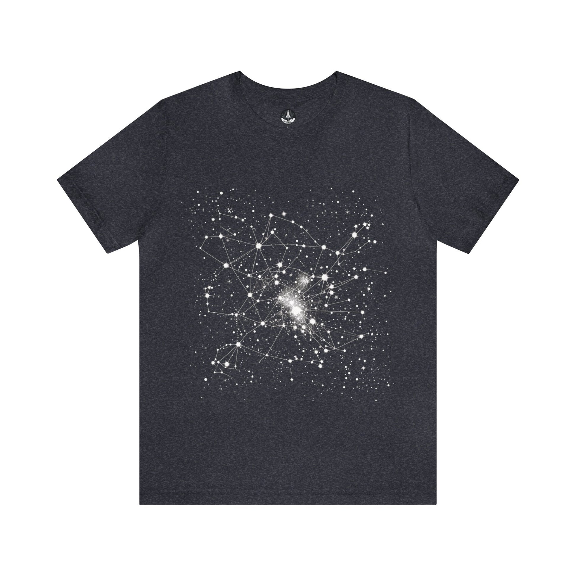 T-Shirt Heather Navy / S Cosmic Lines T-Shirt