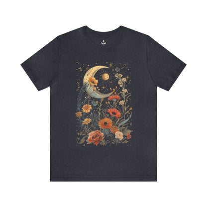 T-Shirt Heather Navy / S Eclipse Garden T-Shirt