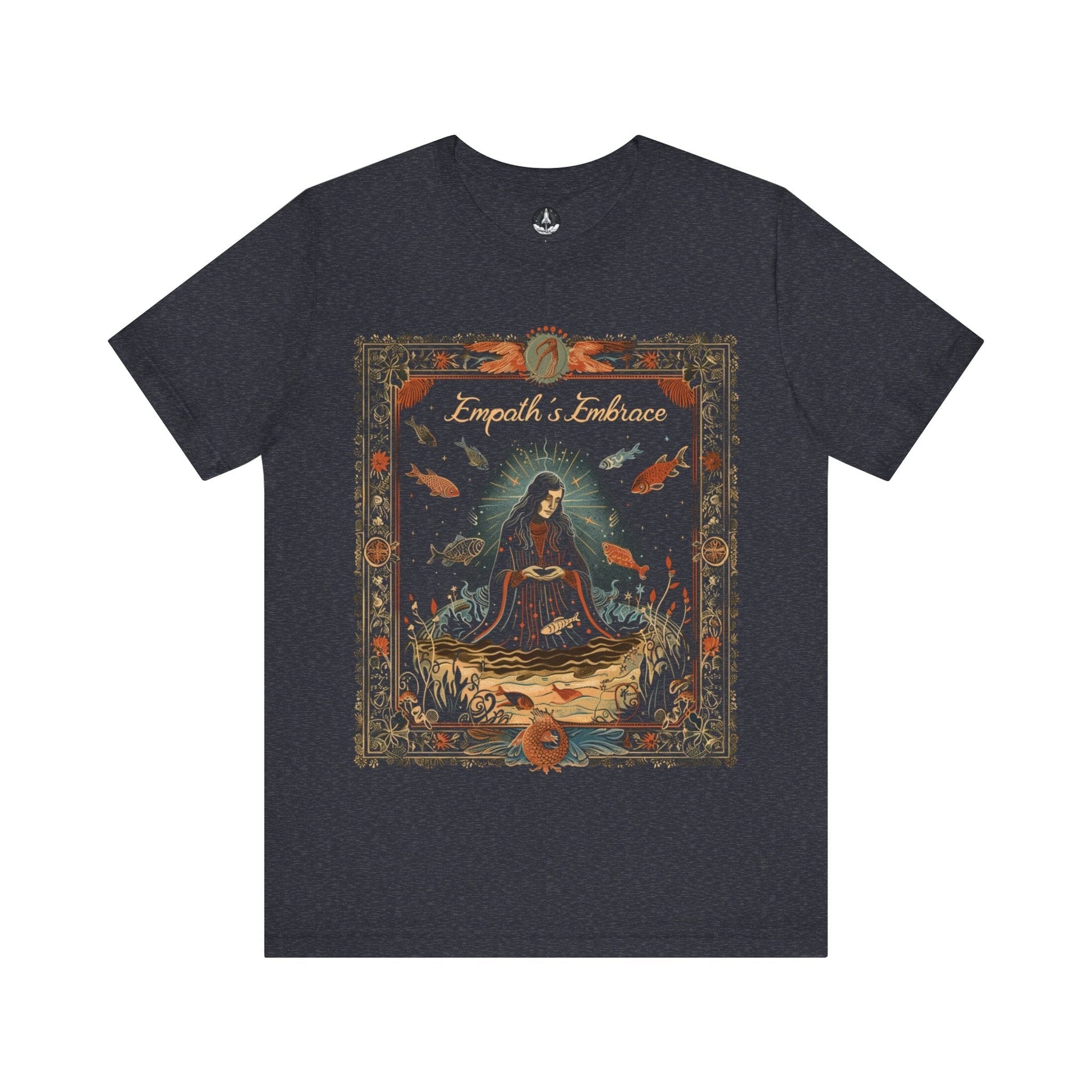 T-Shirt Heather Navy / S Empaths Embrace Pisces T-Shirt