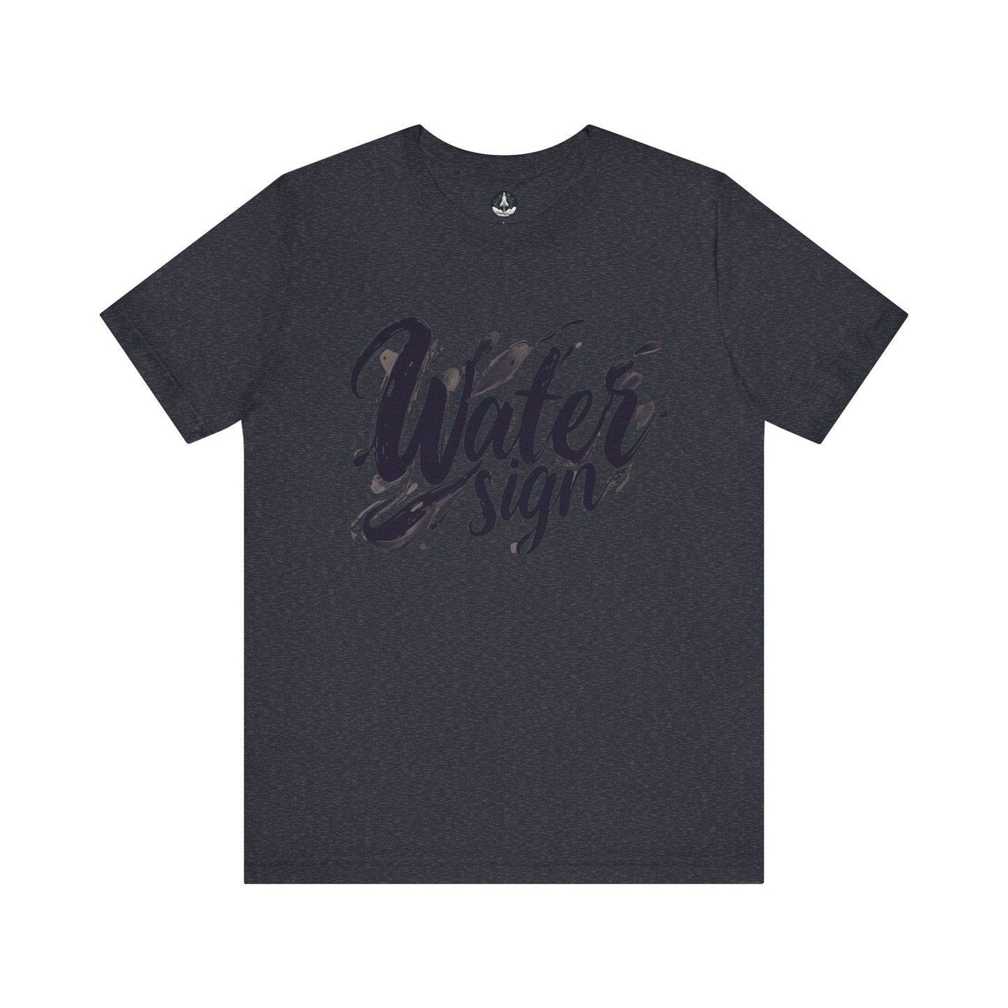 T-Shirt Heather Navy / S Fluid Essence Cancer TShirt: Depths of Emotion