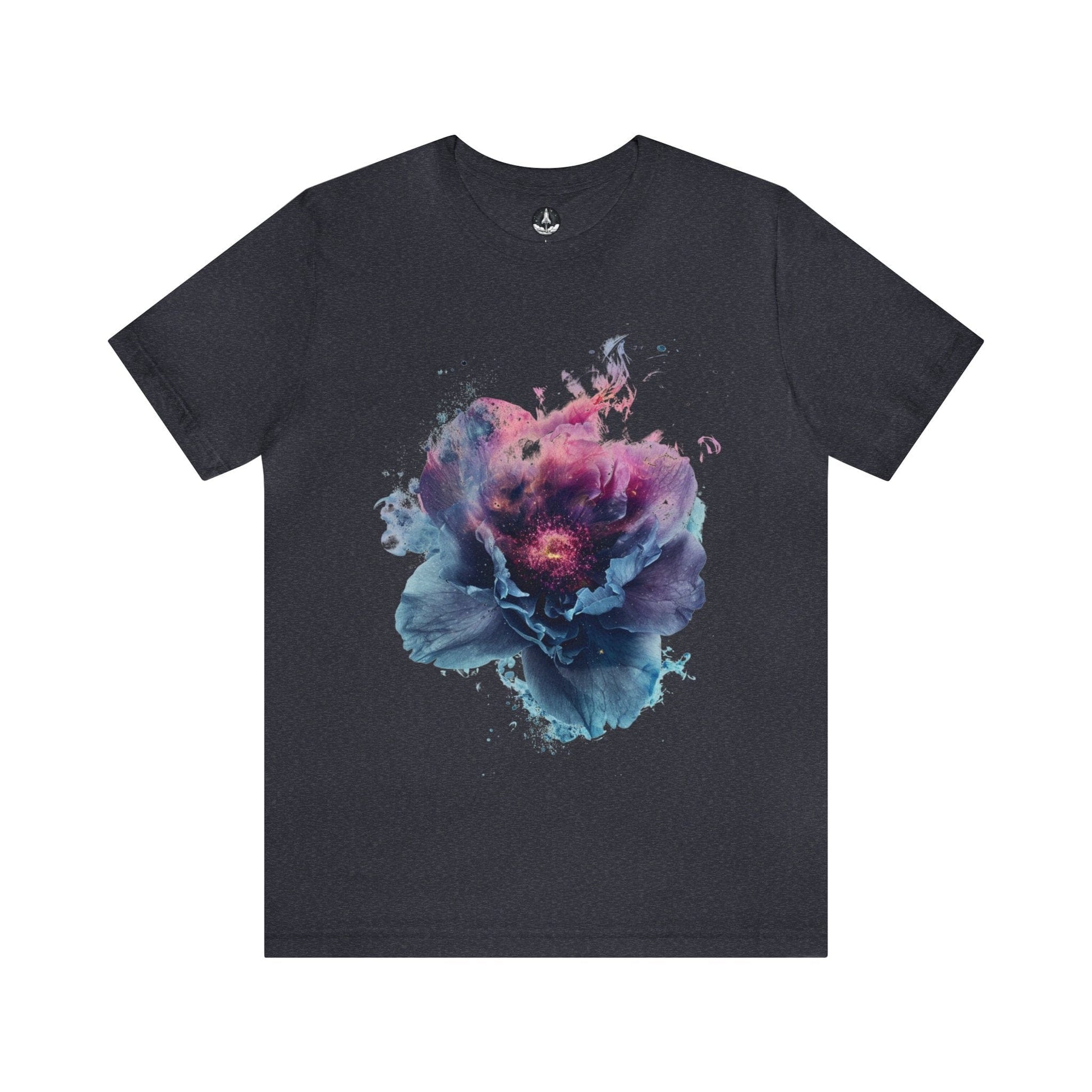 T-Shirt Heather Navy / S Galactic Bloom T-Shirt