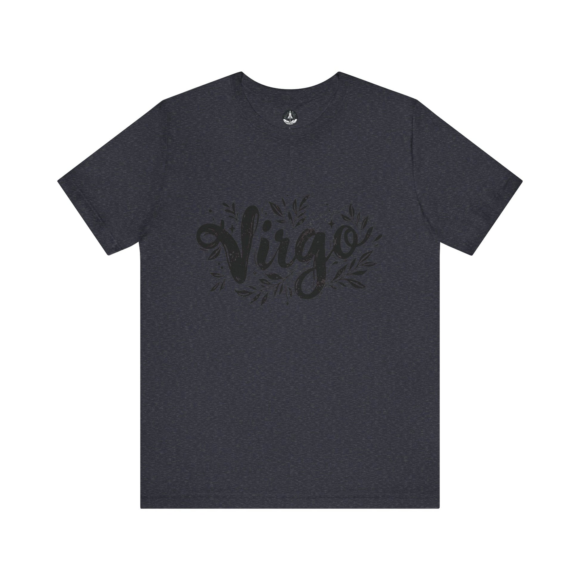 T-Shirt Heather Navy / S Ink Splattered Virtue Virgo TShirt: Artistic Precision