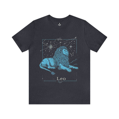 T-Shirt Heather Navy / S Lion's Majesty Leo T-Shirt