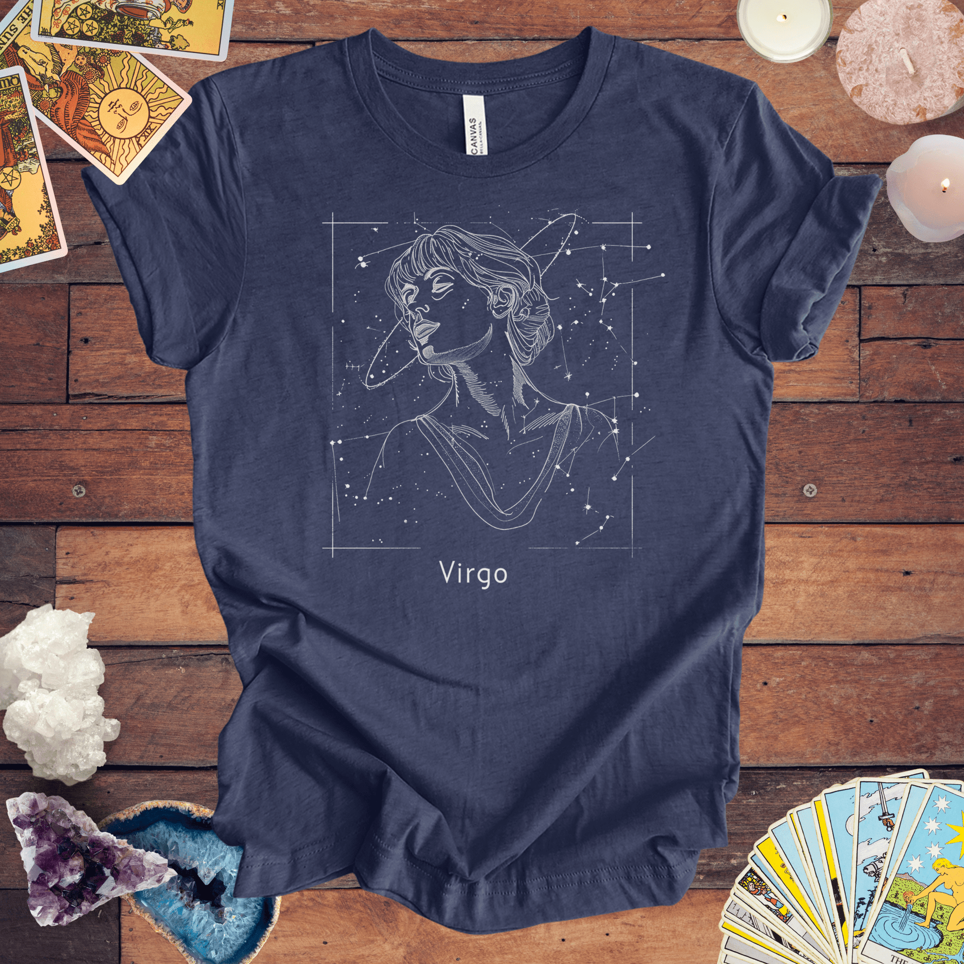 T-Shirt Heather Navy / S Maiden’s Mind Virgo T-Shirt